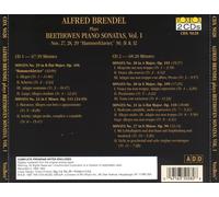 ALFRED BRENDEL PLAYS BEETHOVEN PIANO SONATAS, VOL. 1 NEW CD