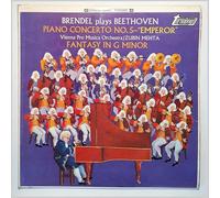 Alfred Brendel Plays Ludwig Van Beethoven , Vienna Pro Musica Orchestra / Zubin Mehta - Piano Concerto No. 5 -"Emperor" / Fantasy In G Minor - Turnabout - TV 34209S, Turnabout - TV-34209S