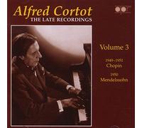 Alfred Cortot - CHOPIN/MENDELSSOHN: VOL3