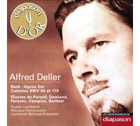 Alfred Deller chante Bach, Purcell, Dowland, Parsons