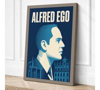 Alfred Ego Vintage Canvas Wall Art Print 30x20 Inch (76 x 51 cm)