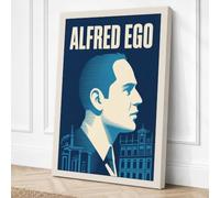 Alfred Ego Vintage Canvas Wall Art Print 30x20 Inch (76 x 51 cm)