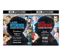 ALFRED HITCHCOCK: CLASSICS COLLECTION VOL.2 [4K Ultra-HD] [Blu-ray] [Region Free] & The Alfred Hitchcock Classics Collection (4K Ultra-HD) [Blu-ray] [2020] [Region Free]