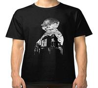 Alfred Hitchcock Collage Men's Black T-Shirt Fashion Tee Shirt