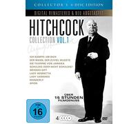 Alfred Hitchcock Collector's Edition, 4 DVDs