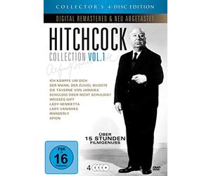 Alfred Hitchcock Collector's Edition (4 DVDs) [Import]