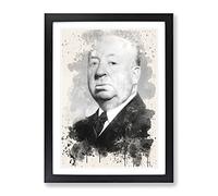 Alfred Hitchcock Modern Fc Framed Print | A2 Black Framed Wall Art | Ready to Hang | Modern Nature Picture | Living Room Bedroom Lounge Office