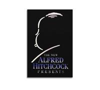 Alfred Hitchcock Presents Canvas Posters Aesthetic Wall Art Decorative Painting Poster Decor Vintage Canvas for Living Room Bed Room 16x24inch(40x60cm) Unframe-style
