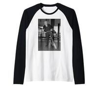 Alfred Hitchcock Psycho Film Director Master of Suspense Raglan Baseball Tee