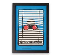 Alfred Hitchcock Rear Window Focused Giclee Art Print | Size: A2 Alfred Hitchcock Multicolor A2