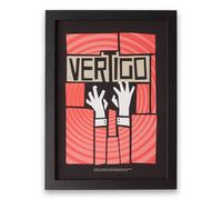 Alfred Hitchcock Vertigo Giclee Art Print | Size: A2 Alfred Hitchcock Multicolor A2
