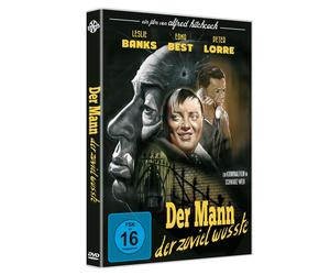 Alfred Hitchcock's Der Mann der zuviel wusste (DVD) Leslie Banks Peter Lorre