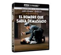 Alfred Hitchcock's The Man Who Knew Too Much (1956) Blu Ray 4K Ultra HD UHD EU Import