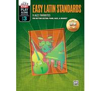 Alfred Jazz Easy Play-Along -- Latin, Vol 3: Rhythm Section (Piano, Bass, Drum Set) (Book & MP3 CD): Easy Latin Standards (Alfred Easy Jazz Play-Along)