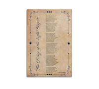 Alfred Lord Tennyson Vintage PoetryCanvas Poster Wall Art Poster for Room Living Room Study Aesthetics And DecorationUnframe-style 20x30inch(50x75cm)