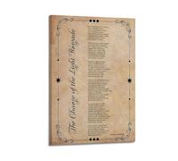 Alfred Lord Tennyson Vintage PoetryCanvas Poster Wall Art Poster for Room Living Room Study Aesthetics And DecorationFrame-style 12x18inch(30x45cm)