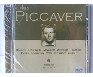 Alfred Piccaver, Historical Recordings from 1912-23