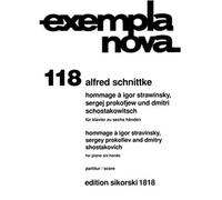 Alfred Schnittke-Hommage-Piano, 6 Hands-Instrumental Work