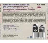 ALFRED SCHNITTKE: VIOLA CONCERTO; CELLO CONCERTO NO. 1 NEW CD