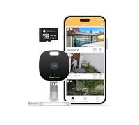 AlfredCamera AlfredCam Plus 2 Smart Home Security Camera 2.5K, 5G/WiFi, Indoor/Outdoor, IP65 Waterproof, LED Spotlight, Two-Way Audio, Color Night Vision, Baby/Pet Cam, App Powered (70M+ downloads)