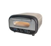 Alfredo 450°C Electric Pizza Oven w/ cordieritee Sclaye Stainless Steel