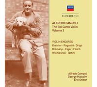 Alfredo Campoli; George Malcolm; Eric Gritton - Alfredo Campoli: The Bel Canto Violin - Vol.3