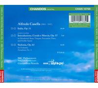 ALFREDO CASELLA: SYMPHONY NO. 3; ITALIA; INTRODUZIONE, CORALE E MARCIA NEW CD