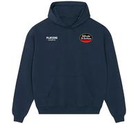 Alfredo Di Stefano Logo Men's Hoodie - Navy / 2XL