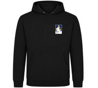 Alfredo Di Stefano Real Madrid Icon Frame Men's Hoodie - Black / 5XL