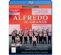 Antonino Siragusa; Gilda Fiume; Lodovico Filippo Ravizza; Adolfo Corrado; Valeria Girardello; Floriana Cicio; Antonio Gares; Andres Agudelo; Zoltan Pad; Hungarian Radio Choir; Orchestra Donizetti Opera; Stefano Simone Pintor; Corrado Rovaris - Gaetano Donizetti: Alfredo il Grande [Blu-ray] [Region Free]