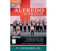 Antonino Siragusa; Gilda Fiume; Lodovico Filippo Ravizza; Adolfo Corrado; Valeria Girardello; Floriana Cicio; Antonio Gares; Andres Agudelo; Zoltan Pad; Hungarian Radio Choir; Orchestra Donizetti Opera; Stefano Simone Pintor; Corrado Rovaris - Gaetano Donizetti: Alfredo il Grande [DVD]