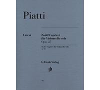 Alfredo Piatti: 12 Capricci op. 25 for Violoncello solo. Sheet Music for Lyrics & Chords