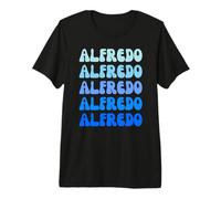 Alfredo Retro Name Stack Design Premium T-Shirt