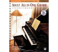 Alfred's Basic Adult All-In-One Piano Course (Alfred's Basic Adult Piano Course) by Palmer, Manus, Lethc Pap/Com Edition (1995)