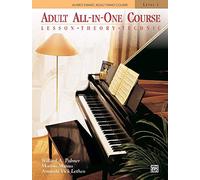 Alfred's Basic Adult Piano Course: Adult All-In-One Level 1 - Book Only - Sheet Music