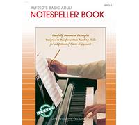 Alfred's Basic Adult Piano Course Notespeller 1: Notespeller Book, Level 1