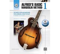 Alfred Music – Alfred's Basic Mandolin Method 1 – Most Popular Method – Book & Online