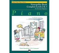 Alfred's Basic Piano Course Notespeller (Alfred's Basic Piano Library) Complete Levels 2&3 by Gayle Kowalchyk (1997-06-01)