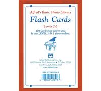 Alfred's Basic Piano Library Flash Cards, Bk 2 & 3 (Flash Cards)
