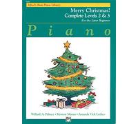 Alfred's Basic Piano Library Merry Christmas! Complete, Bk 2 & 3