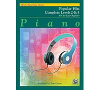 Alfred's Basic Piano Library Popular Hits Complete Levels 2 & 3: For the Later Beginner
