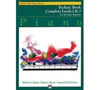 Alfred's Basic Piano Library Technic Complete, Bk 2 & 3