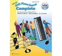 Alfred's Kid's Piano Course Complete: The Easiest Piano Method Ever! (Book & Online Audio)