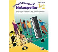 Alfred's Kid's Piano Course Notespeller, Bk 1 & 2: Music Reading Activities That Make Learning Even Easier!