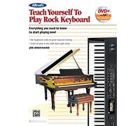 Alfred Music – Alfred's Teach Yourself to Play Rock Keyboard – Book & DVD