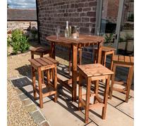 Charles Taylor Alfresco Bar Set Six Seater