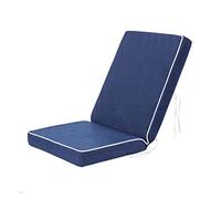 Alfresia Garden Dining Chair Cushion with Back, Luxury Style Padded Chair Cushion for Dining & Kitchen Chairs, Replacement Outdoor Chair Cushion with Ties