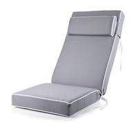 Alfresia Recliner Chair Cushions, Luxury Replacement Seat and Back Cushions for Recliner Chairs, Compatible Recliner Garden Chair (Cushions Only)