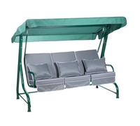 Alfresia Roma Swing Seat With Grey Cushions