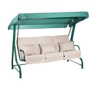 Alfresia Roma Swing Seat With Taupe Luxury Cushions